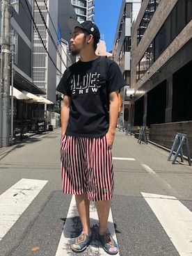 はらださん（メンズ・172cm）の夏コーディネート