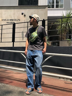 はらださん(メンズ・172cm)の夏コーディネート