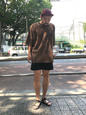 はらださん（メンズ・172cm）の夏コーディネート