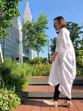 「TICCA（ティッカ）のアイテム（ワンピース）」を使った、momoさん（レディース・160cm）の春コーディネート