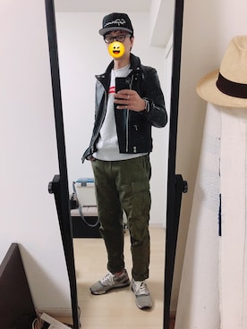 たちんさん（メンズ・182cm）の冬コーディネート