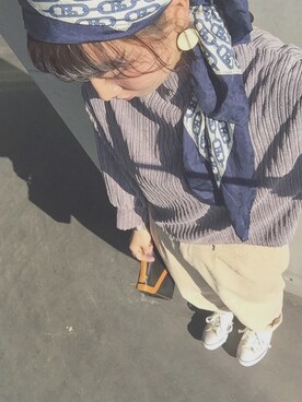 「MORABITO（モラビト）のアイテム」を使った、ひらめ。さん（レディース・164cm）の冬コーディネート