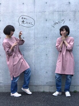 ひらめ。さん（レディース・164cm）の春コーディネート