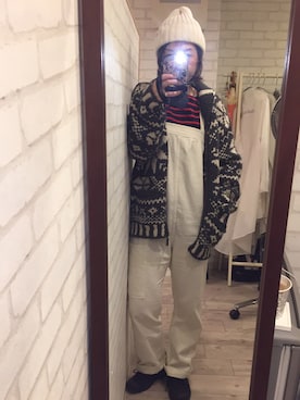 「passage mignon/flaneur（パサージュミニョンフラヌール）のアイテム（帽子）」を使った、minorix さん（レディース・164cm）の秋コーディネート