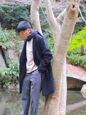 たかもりさん(メンズ・172cm)の冬コーディネート