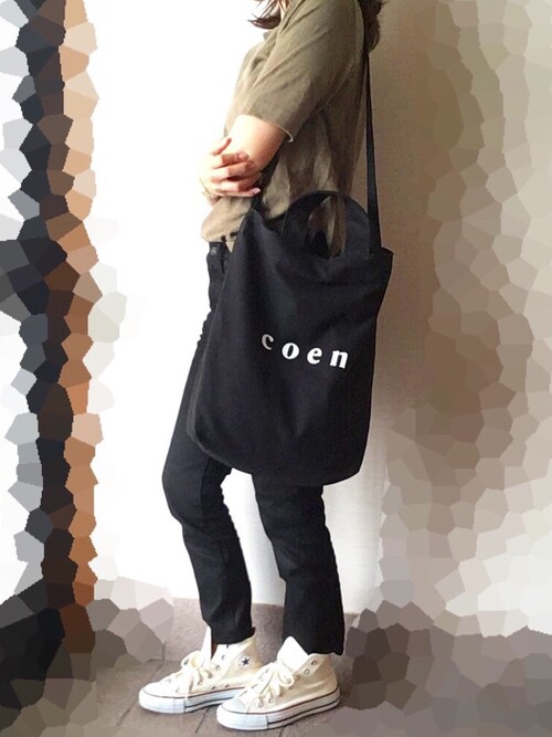 Ikeco Coenのトートバッグを使ったコーディネート Wear