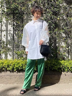 伊藤　オデット エ オディール スタッフさんのコーディネート