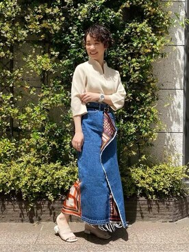 伊藤　オデット エ オディール スタッフさんのコーディネート