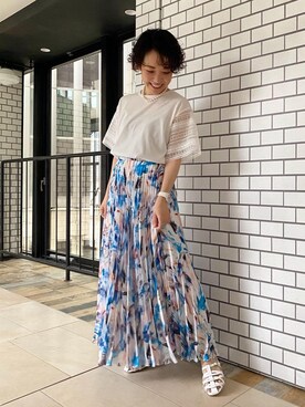 伊藤　オデット エ オディール スタッフさんのコーディネート