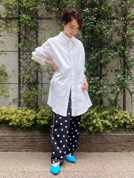 伊藤　オデット エ オディール スタッフさんのコーディネート