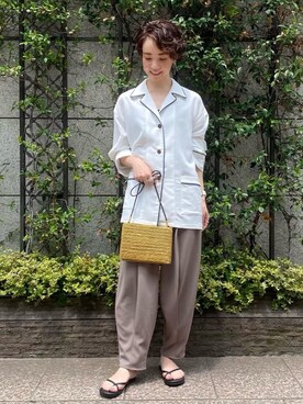 伊藤　オデット エ オディール スタッフさんのコーディネート