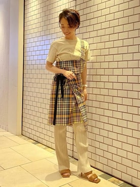 伊藤　オデット エ オディール スタッフさんのコーディネート