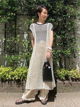 伊藤　オデット エ オディール スタッフさんのコーディネート