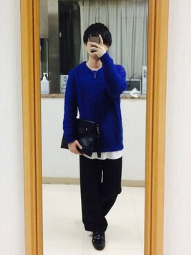 「SHELLAC（シェラック）のアイテム（アクセサリー）」を使った、noriさん（メンズ・168cm）の秋コーディネート