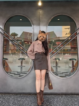 「華泰名品城」｜😼さん（レディース・158cm）の春コーディネート