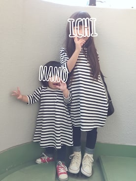 ichi & nanoさん（キッズ・110cm）の秋コーディネート