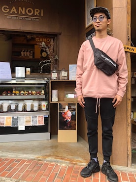 macky☺︎さん（メンズ・172cm）の春コーディネート