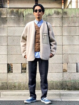 ニットパンツ のメンズコーディネート一覧 髪型 2ブロック Wear
