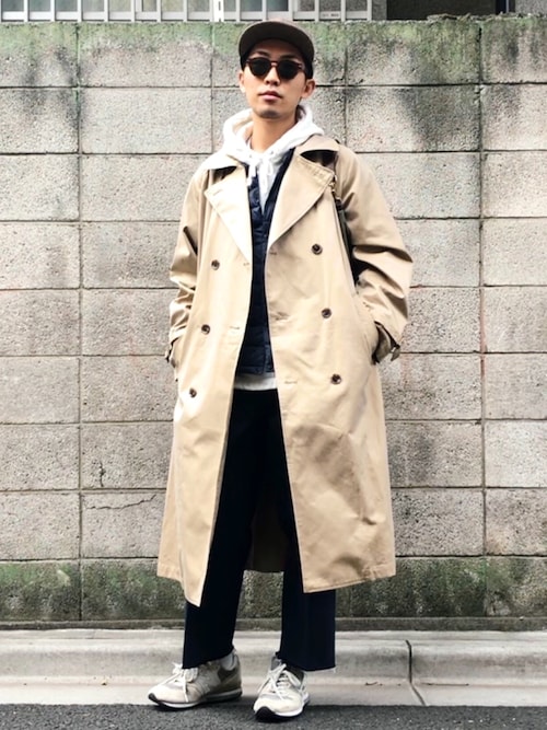 Macky Nano Universeのトレンチコートを使ったコーディネート Wear