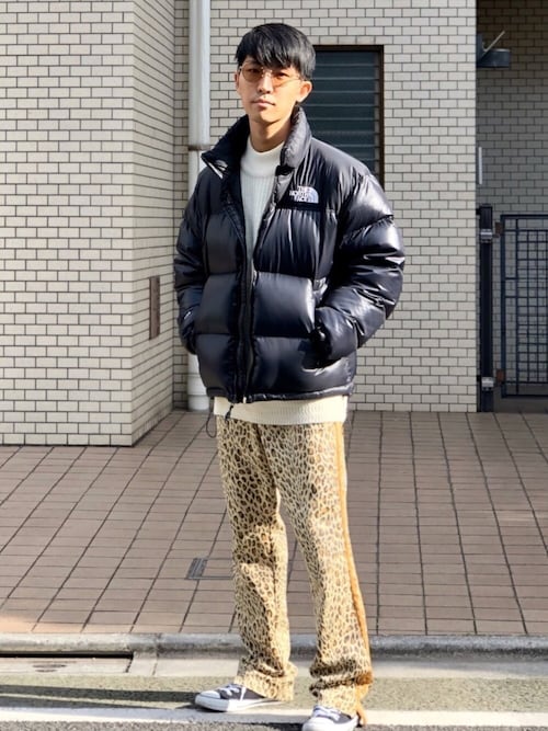 Macky The North Faceのダウンジャケット コートを使ったコーディネート Wear