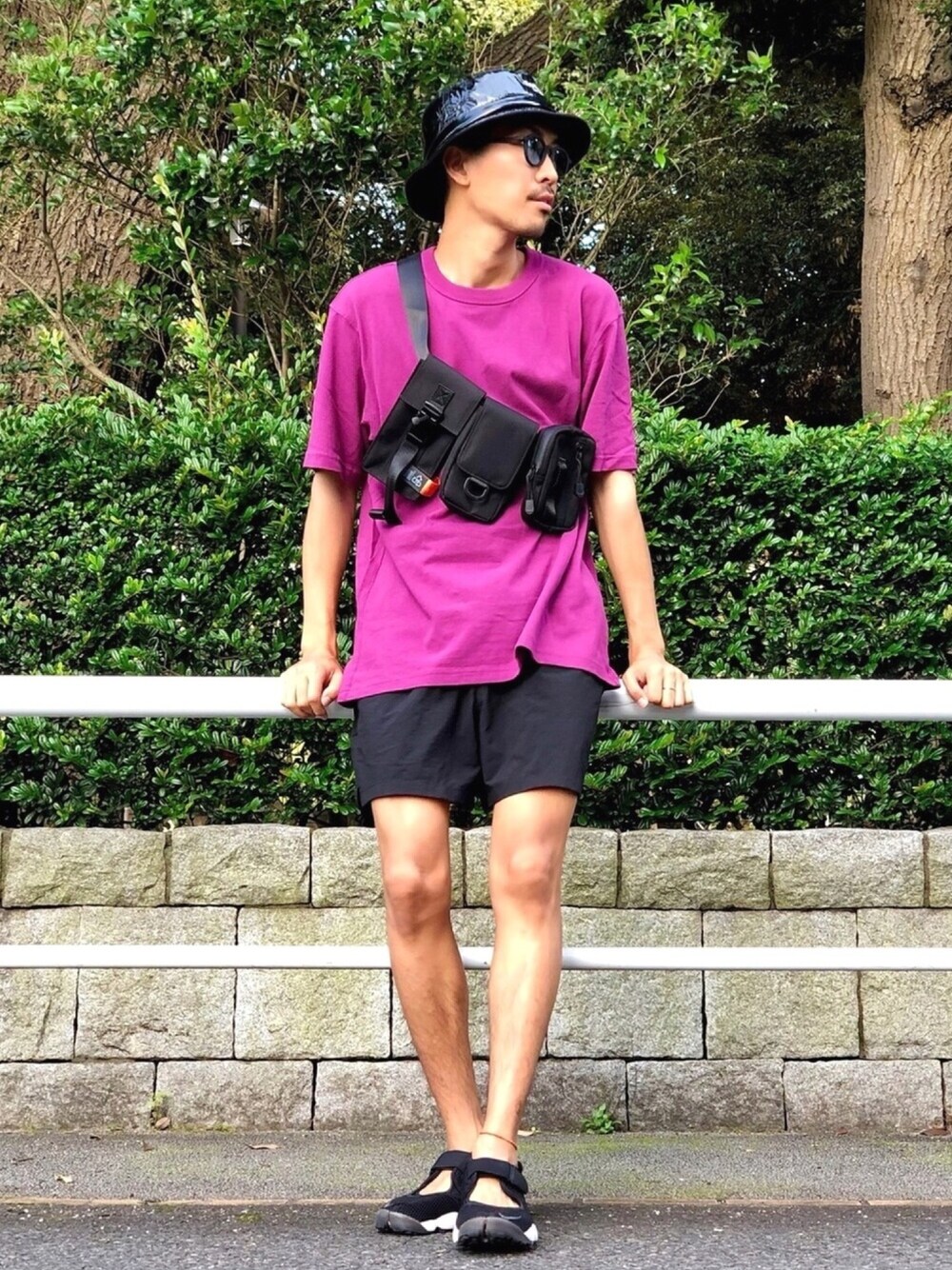 Supreme のアイテムを使った「バケットハット」の人気ファッション