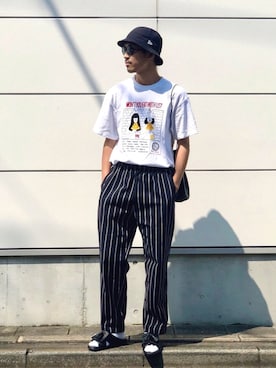 「BENCH（ベンチ）のアイテム（シューズ）」を使った、macky☺︎さん（メンズ・172cm）の秋コーディネート