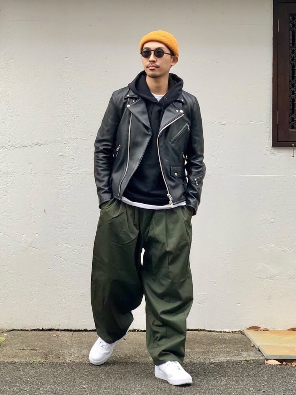 macky☺︎｜JACKROSEのライダースジャケットを使ったコーディネート - WEAR