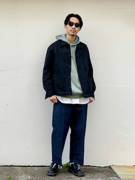 macky☺︎さんの「【Dr.Martens】ドクターマーチン　 1461-3EYE YEST 10085001」を使ったコーディネート