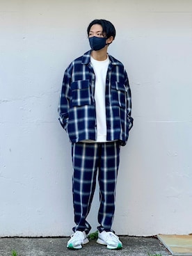 「modem design（モデムデザイン）のアイテム」を使った、macky☺︎さん（メンズ・172cm）の春コーディネート