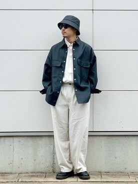 「SENSE OF PLACE by URBAN RESEARCH（センスオブプレイスバイアーバンリサーチ）のアイテム（その他アウター）」を使った、macky☺︎さん（メンズ・172cm）の春コーディネート