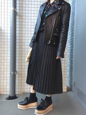 「KENZO」｜「アイテム（財布/小物）」を使った、Yukiさん（レディース・151cm）の春コーディネート