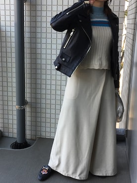 Yukiさん（レディース・151cm）の春コーディネート