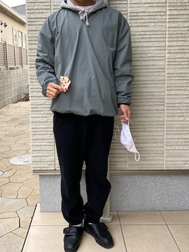 「乱痴気（ランチキ）のアイテム」を使った、Yukiさん（レディース・151cm）の冬コーディネート