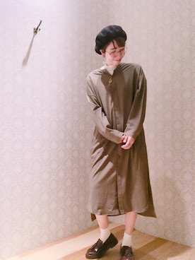 shiori amagaiさん（レディース・161cm）の秋コーディネート