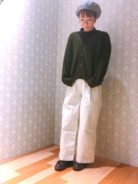 「AMERICAN HOLIC」｜shiori amagaiさん（レディース・161cm）の秋コーディネート