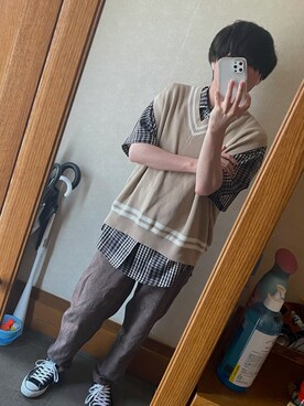 リューちゃんさん（メンズ・168cm）の春コーディネート