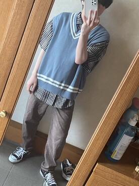 リューちゃんさん（メンズ・168cm）の春コーディネート