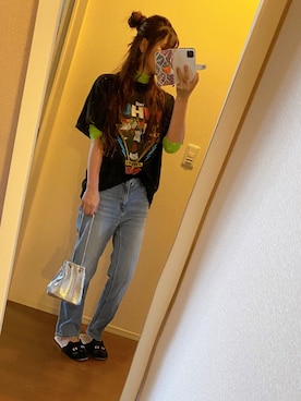 「BASE（ベース）のアイテム（バッグ）」を使った、AyaTさん（レディース・161cm）の夏コーディネート