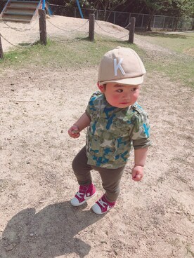 こっちゃんさん（キッズ・90cm）の秋コーディネート