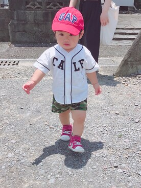 こっちゃんさん（キッズ・90cm）の秋コーディネート