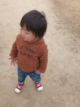 こっちゃんさん(キッズ・90cm)の秋コーディネート