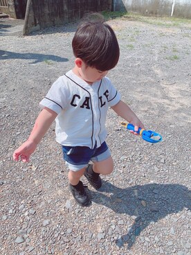 こっちゃんさん（キッズ・90cm）の秋コーディネート