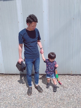 こっちゃんさん（キッズ・90cm）の秋コーディネート