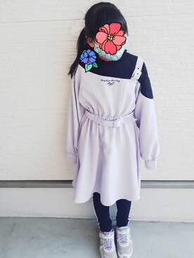 Gu ジーユー のワンピース ドレスを使ったキッズ人気ファッションコーディネート Wear