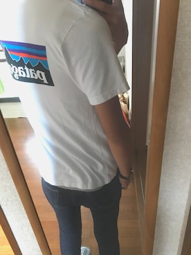 「HVC（エイチブイシー）のアイテム（トップス）」を使った、そそそさん（メンズ・181cm）の秋コーディネート