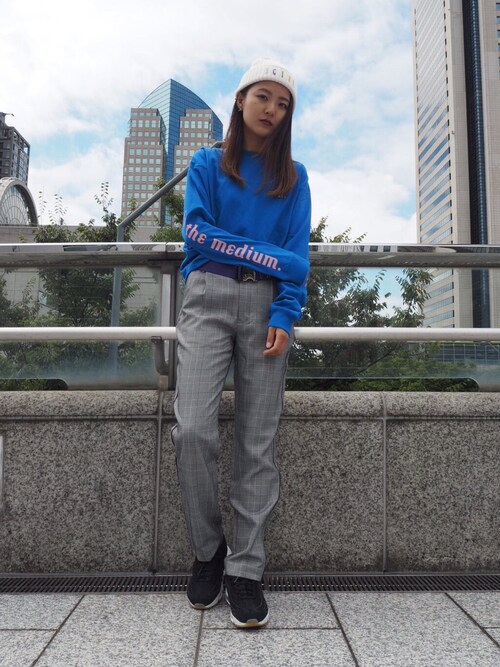 Yurii Xlarge X Girl みなとみらい X Girlのニットキャップ ビーニーを使ったコーディネート Wear