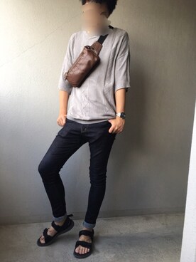 おでんでんさん（メンズ・180cm）の夏コーディネート