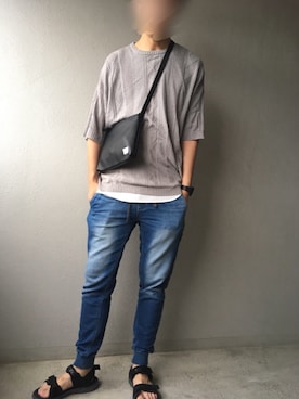 おでんでんさん（メンズ・180cm）の夏コーディネート