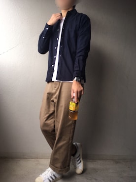 おでんでんさん（メンズ・180cm）の秋コーディネート