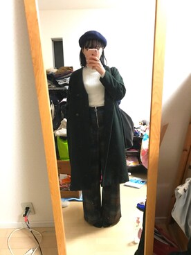 鹿さん（レディース・160cm）の冬コーディネート
